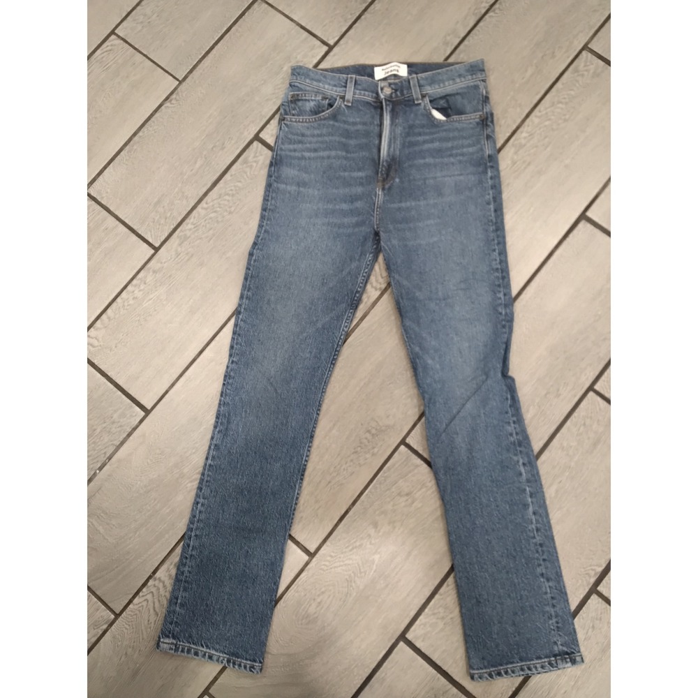 Reformation Jeans High Waisted Straight Leg Blue Denim Women's‎ Size 26